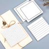 Minimalist Tearable Sticky Notes with Strong Adhesion and Grid Lines for Students