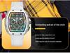 TIMEARTX Herren Multifunktions-Quarz-Uhr: Leuchtendes, Wasserdichtes Silikonarmband Modeaccessoire
