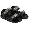 Pool Pillow Comfort Stylish Sandal Women's Black 1A9OKE