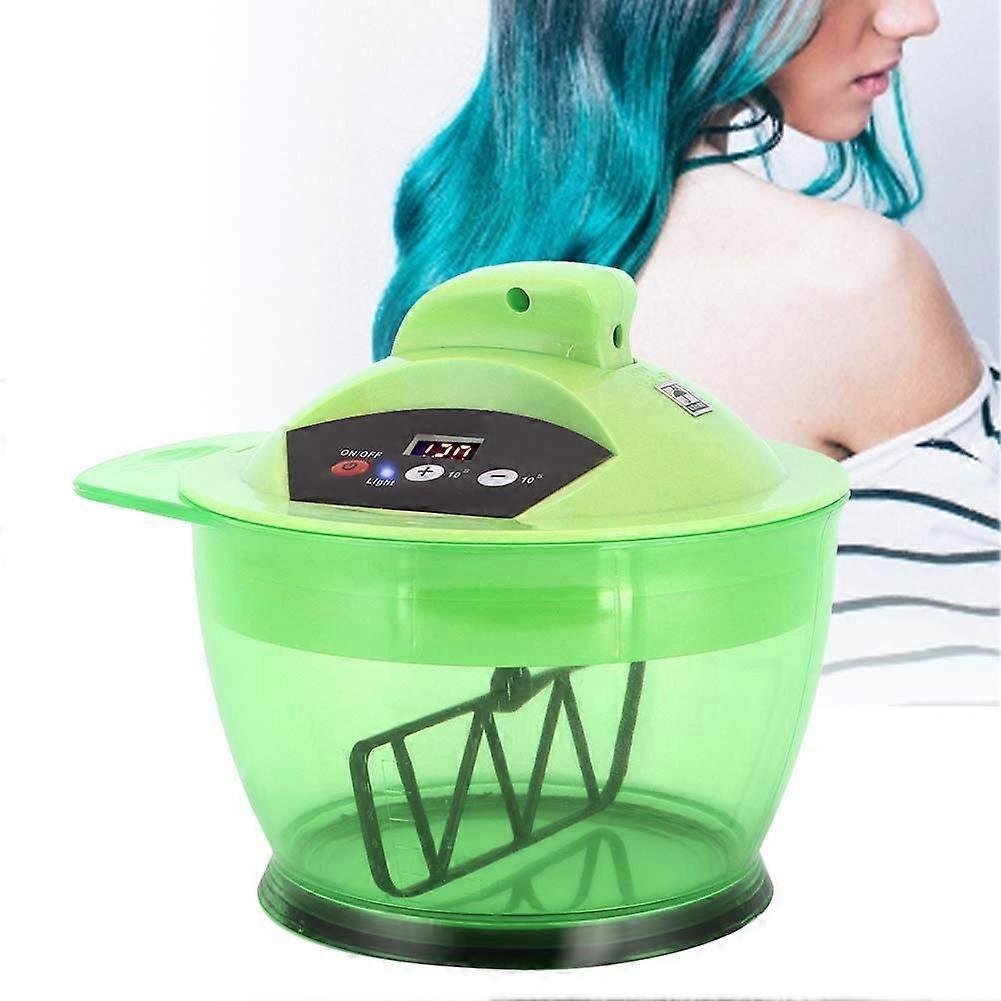 Electric Hair Dye Mixer with Automatic Mixing Control, USB Powered Bowl for Salon and Home Use