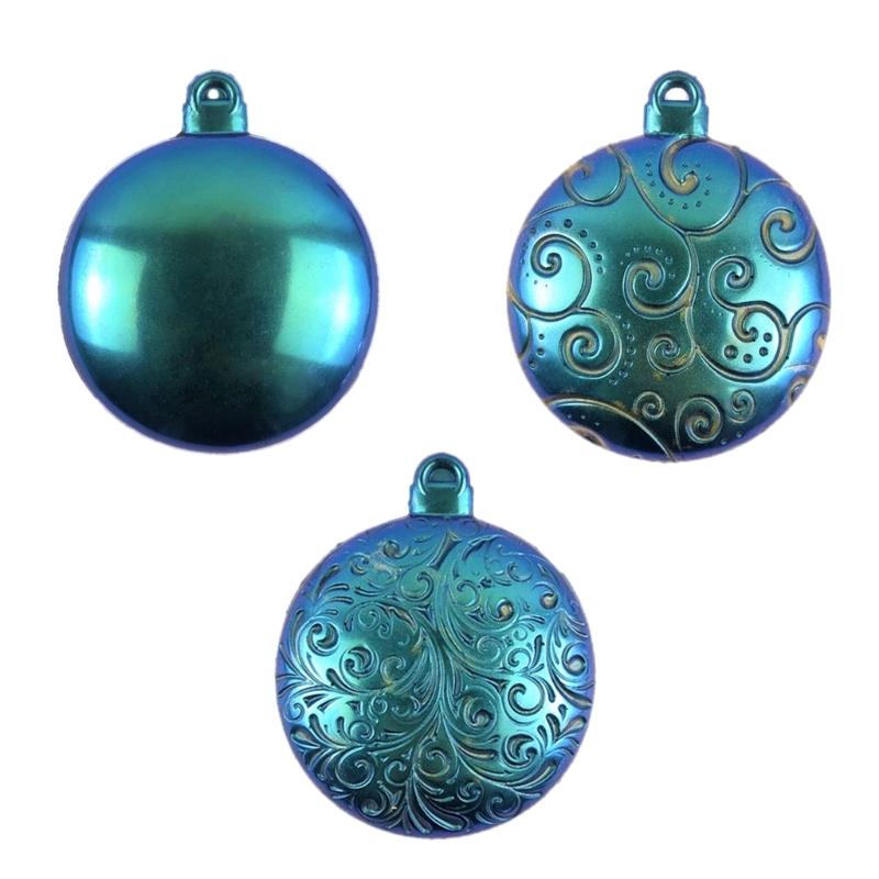 3 Styles DIY Christmas Series Keychain Silicone Epoxy Mold DIY Necklace Pendant Jewelry Crafting Mold for Christmas Gift