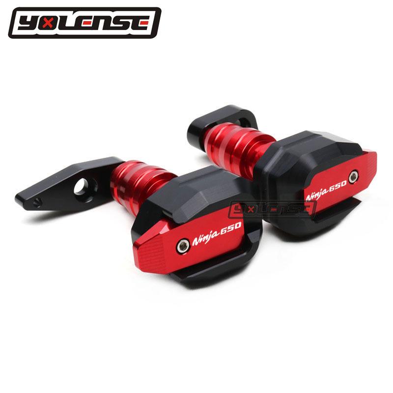 Motorcycle Falling Protection Frame Slider Fairing Guard Crash Pad Protector For NINJA650 NINJA 650 2012-2016 2015 2014