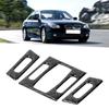 3pcs Carbon Fiber Interior Air Outlet Trim Cover Fit for 5 Series E60 E61 2004‑2010