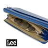 Lee Colors Premium Italian Leather Round Zipper Long Wallet [8 Available] (0520232a) (Red)