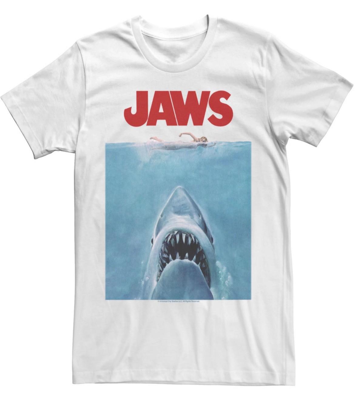 26 Jaws Shark Movie Poster T-Shirt NEW Unisex T-Shirt M