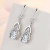 Lindon Copper Alloy Zircon Earrings Drop Earrings For Women Wedding Party Gifts
