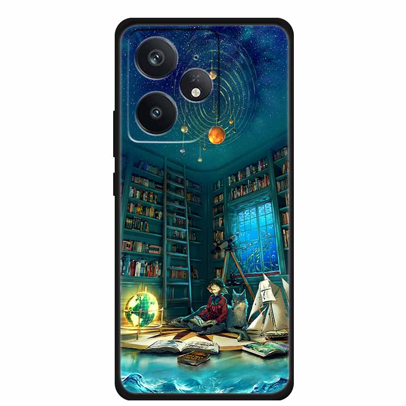 Phone Case For Realme Neo 7 Back Cover Case Shockproof Black Silicone Soft Funda For Realme Neo7 5G Case Coque Shockproof Capas
