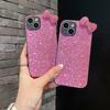 Fashion Cute Drill Pink Butterfly Phone Case For iPhone 18 17 16 15 14 13 12 11 Pro Max Plus 16E Air Glitter Protective Shell