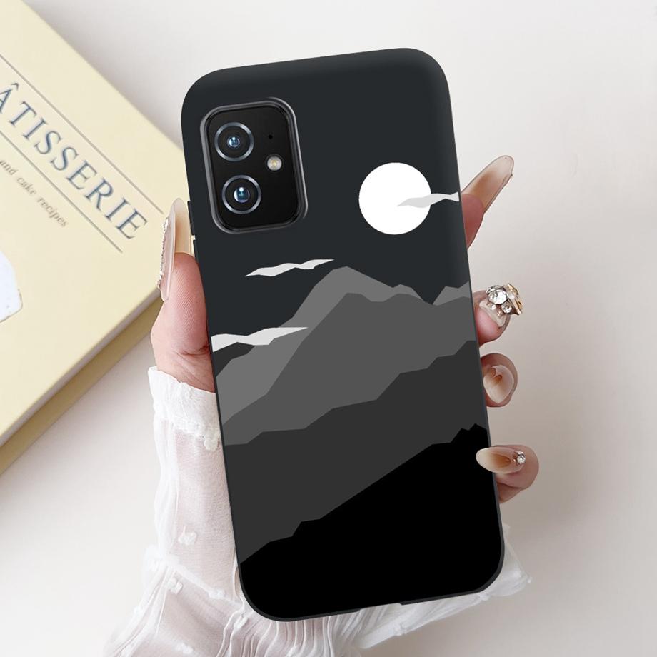 Per Custodia ASUS ZENFONE 8 ZS590KS Astronauta Drago Animali Cartoni Animati Stile Cool Silicone Morbido Copertura Nera per Telefono Per ASUS ZS590KS Borsa