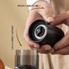 Portable Manual Coffee Grinder with Ceramic Blades, Adjustable Coarseness, Large Capacity, Transparent Bean Tank, Compact and Lightweight, Easy To