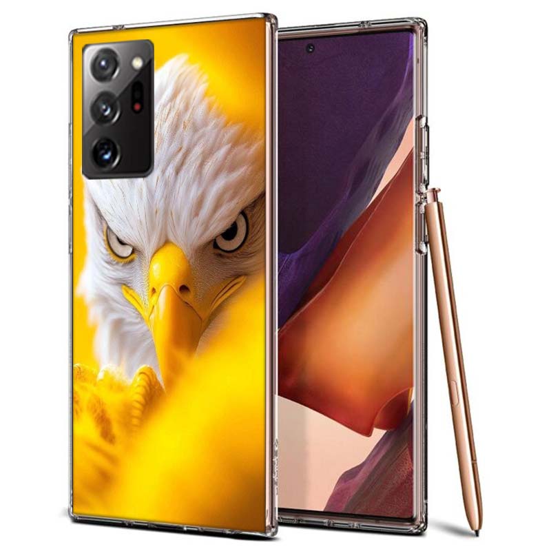 Majestic Eagle Gaze Phone Case for Samsung A55 A35 A25 A15 A07 A05S A16 A17 A26 A36 A37 A56 A57 Galaxy Note 20 10 A50S A71 A51 A