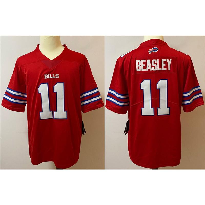 Buffalo Bills NFL Camiseta de Fútbol para Hombre Ropa Deportiva de Equipo Usar Mezcla Sintética Blanco Azul Rojo