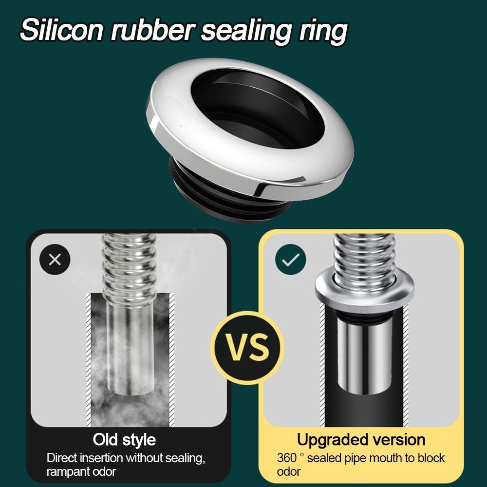 Stainless Steel Sewer Drainer Water Hose Sink Strainer Connection  Kitchen Accessories