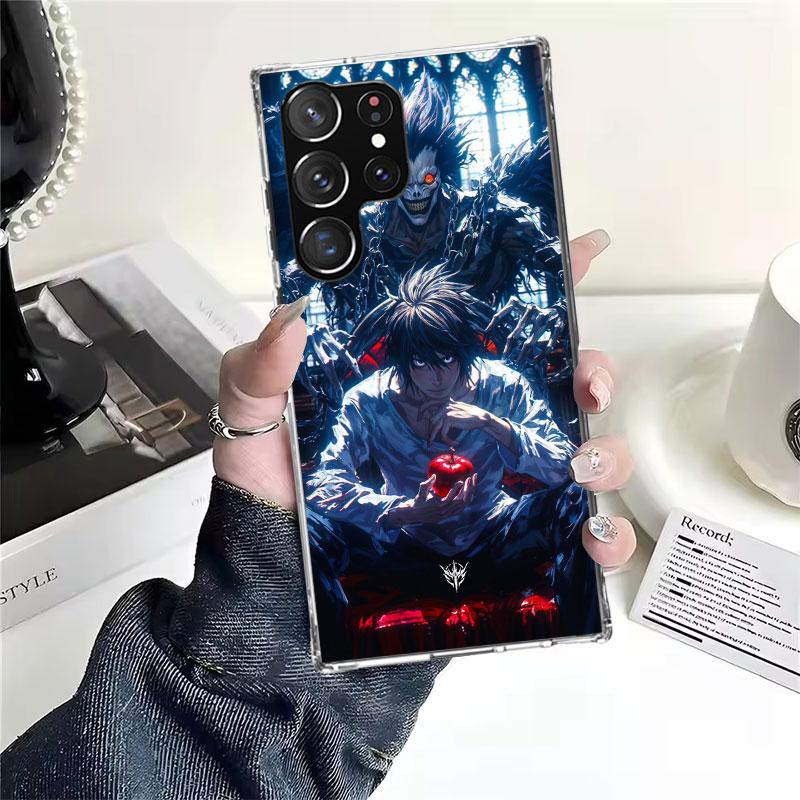 N-Note D-Death L Lawliet Soft Phone Case For Samsung Galaxy S22 S23 S24 S25 Edge S26 Ultra S20 FE S21 Plus + Fundas Coque Galaxy