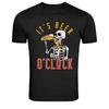 It's Beer O'Clock Skeleton Drinking Graphic T-Shirt
