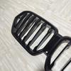 For BMW X6 G06 M50i M50d X6M F96 2019-2025 Single Line Front Bumper Grille Grill Gloss Black Front Kidney Grille Bodykits Tuning