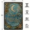 Metal Wall Art Sign Hanging Decor 20x30cm