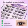 Immortal Love Soft Natural Individual Lashes for Beginners - Realistic, Curled Single Clusters