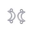Double Star Connectors Moon For Celestial Themed Bulk Jewelry Findings