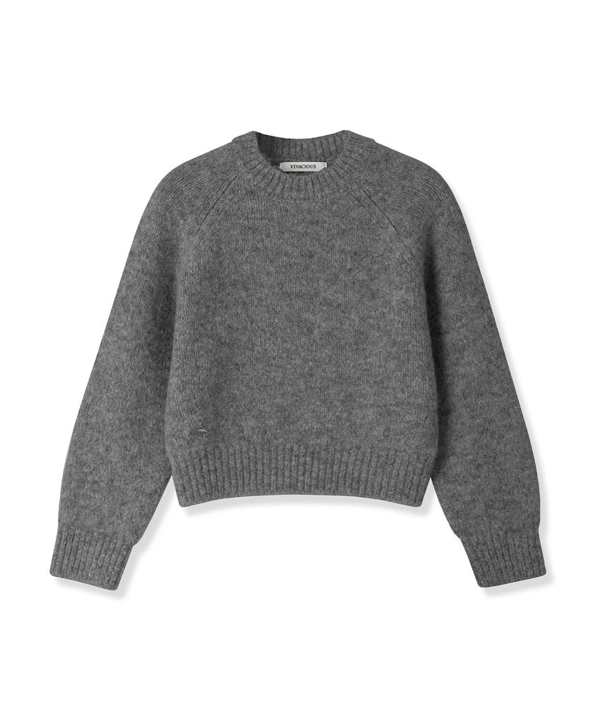 VIVACIOUS Lumi Raglan Minimal Knit - 5Col