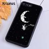 Krajews Trippy Art aesthetic Space Moon Phone Case Cover For iPhone 14 5 SE 6s 7 8 plus X XR XS 11 12 13 pro max Samsung S21 S22