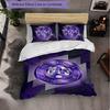 Austria Wien FC Themed Bedding 3Pcs Duvet Cover Set Decorative Bed Linen For Teen Room Home Decoration