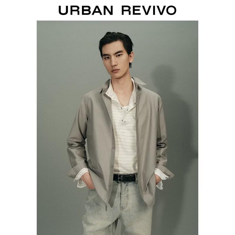 UR Men s Urban Series Lapel Collar Shirt L