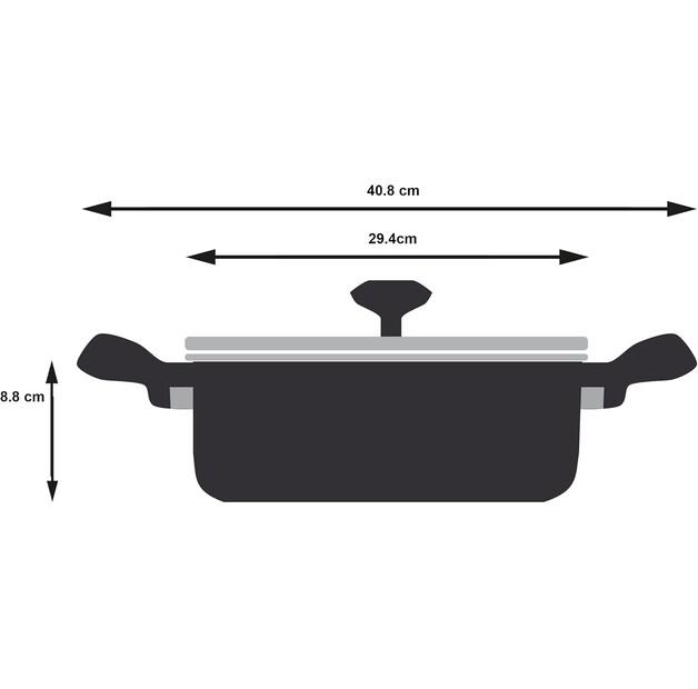 Сковорода Tefal G25972 Unlimited On 28 см (G2597283)