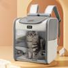 Oxford Haustier Rucksack Transparente Katze Outdoor Tasche Multifunktionale Haustier Transporttasche Welpen Tragen