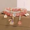 Cinnamoroll Princess Crystal Beaded Bracelet for Girls