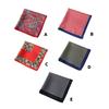 Elegant Pocket Handkerchief Simple Street Head Scarf Multifunctional Hankies for Stylish Gentlemen