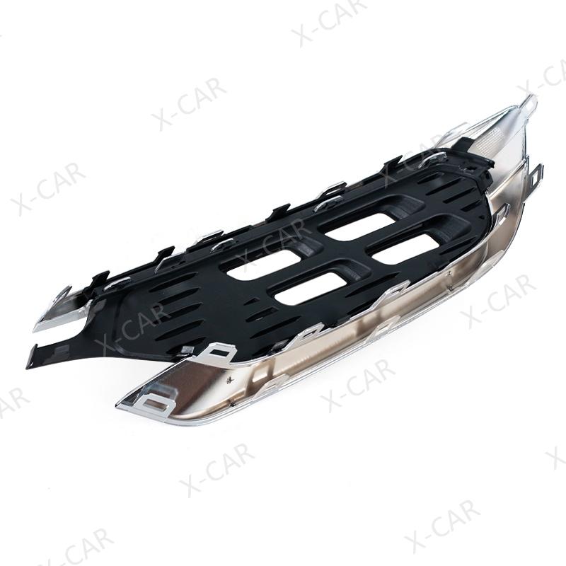 For Chery Jetour X70 X70S 2018 Front Bumper Daytime Running Drive Light Fog Lamp Trim Cover Frame Grille