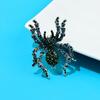 Cindy Xiang Kadınlar İçin Büyük Yapay Elmas Örümcek Broşlar Böcek İğnesi Vintage Palto Kazak Takı Yüksek Kalite 2 Renk Mevcuttur
