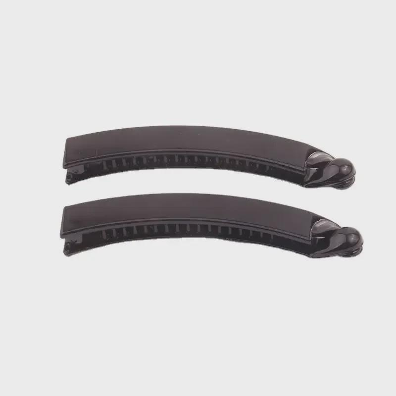 Pince à Cheveux Banane Rose Princesse Grand