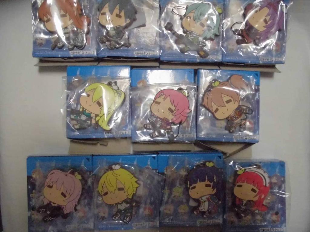 Ichiban Kuji Sword Art Online GAME PROJECT 5th Anniversary Part 2 F Prize Rubber Strap Complete Set of 11