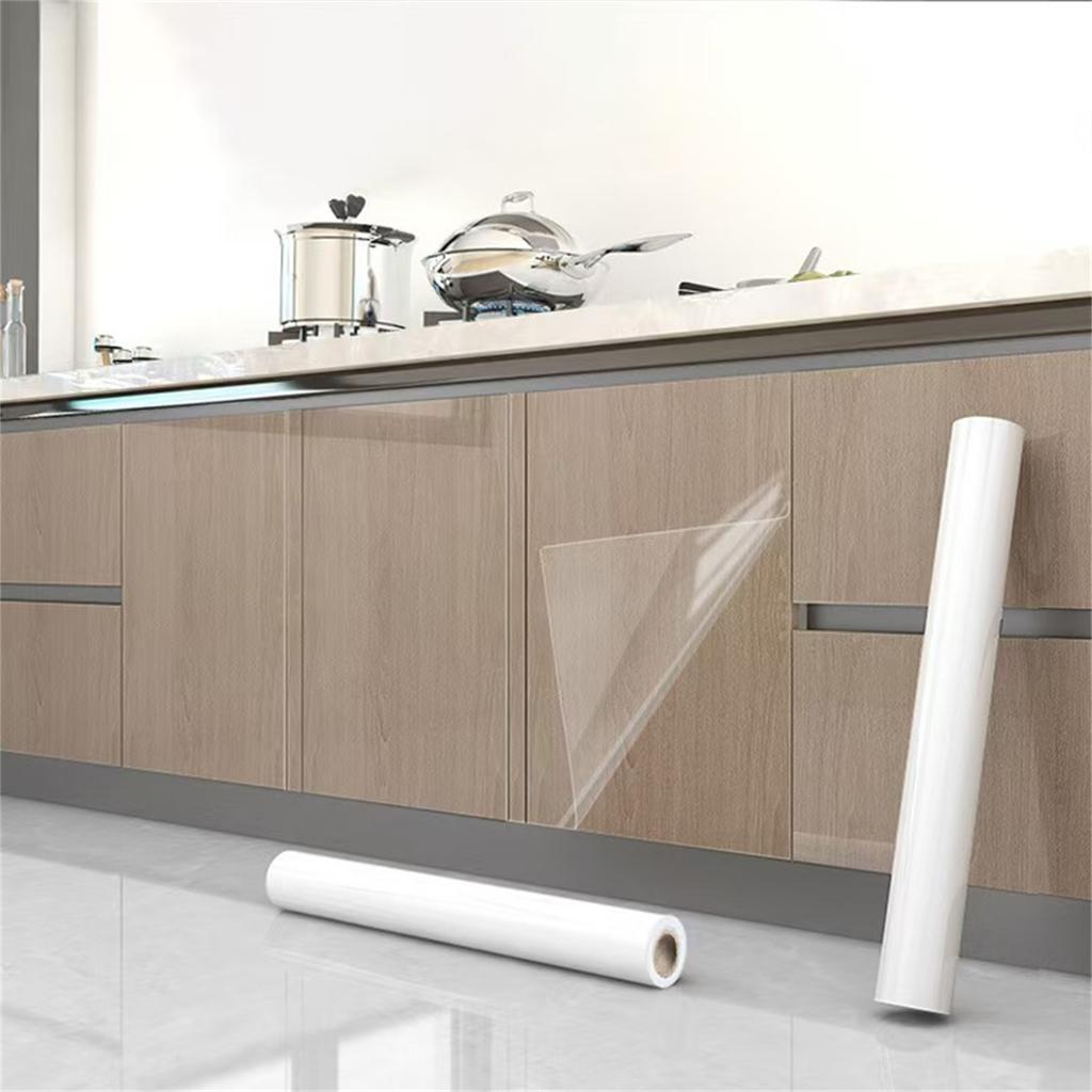55Wide Classic Kitchen Oil-proof Waterproof Sticker Aluminum Foil Kitchen Stove Cabinet Self Adhesive Wall Sticker DIY Wallpaper