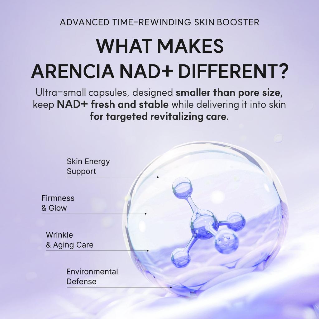 Arencia NAD+ Booster Shot Serum Anti-Aging 30ml