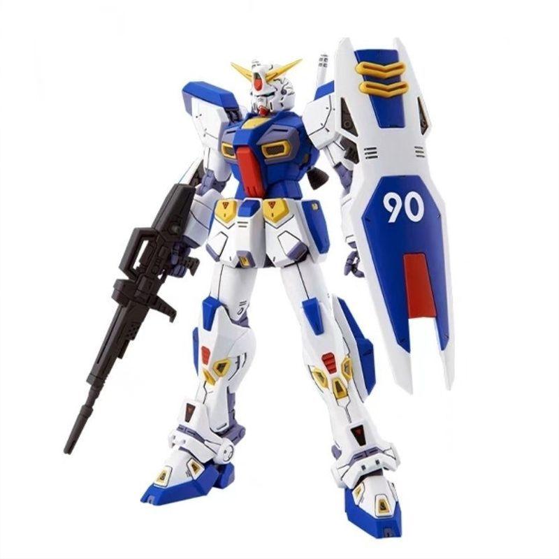 

F90 MG 1/100 Assembly Model Kit Action Figures Puzzle With Water Stickers Boys Puzzle Toy Desktop Ornament Collectible Gift синий