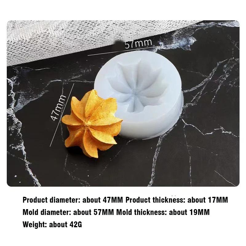 Stampo in Silicone per Biscotti Fai da Te Stampo Circolare per Ciambelle Stampo in Resina Strumenti per Decorare Biscotti al Cioccolato Stampini per Pasticceria Candele Decorazione Torta