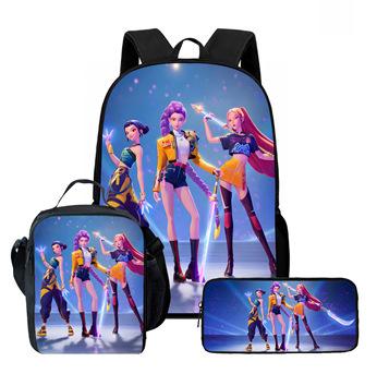 Backpack, Various Styles, Cartoon Heat Transfer, Digital Printing, Backpack, Large-Capacity Student Schoolbag