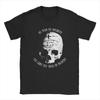 Vintage Russian Orthodox Saying Inscriptions Skull T-Shirts Men O Neck Cotton T Shirt Death To World Tee Plus Size Clothing