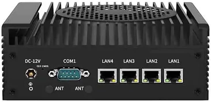 

SZBOX Mini PC Firewall Mini PC Wall 4 Port DIY Enthusiast Small PC Windows 11 Pro Intel Core to Small PC 8GB DDR5 4800MHz 128GB SSD i3-N305 (up