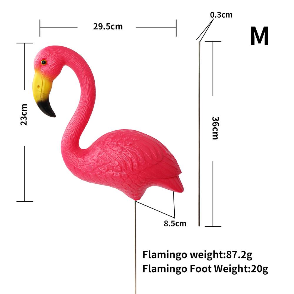 Mini Rosa Rot Klein Plastik Flamingo Hofdekoration Vogel Rasen Gartenpfahl Statue Figuren Ornament Blumentopf Pflanzgefäß