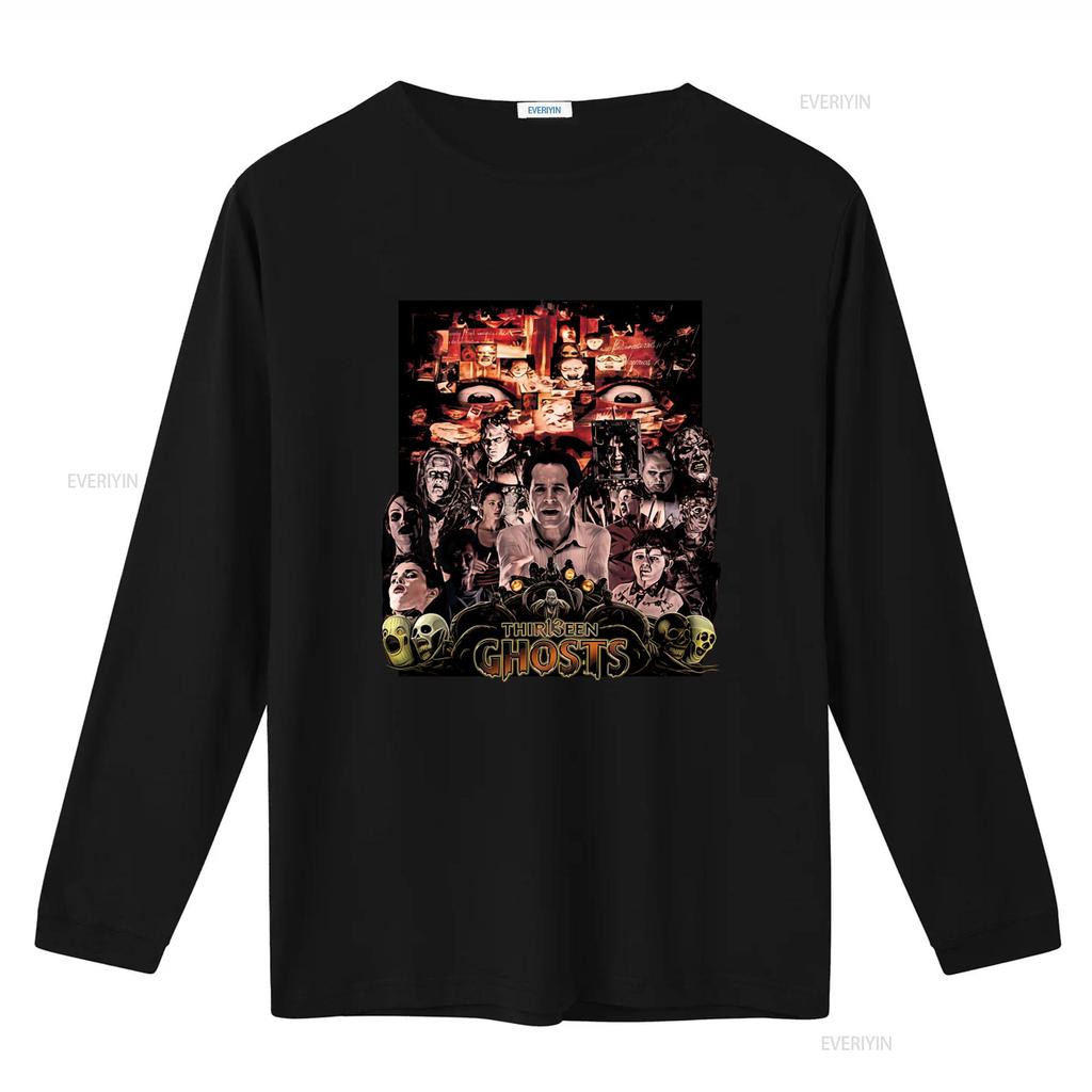 Thirteen Ghosts Horror Movie T Shirt for Cotton vintage Washed Stylish graphic designer clothes fashion Comfortable