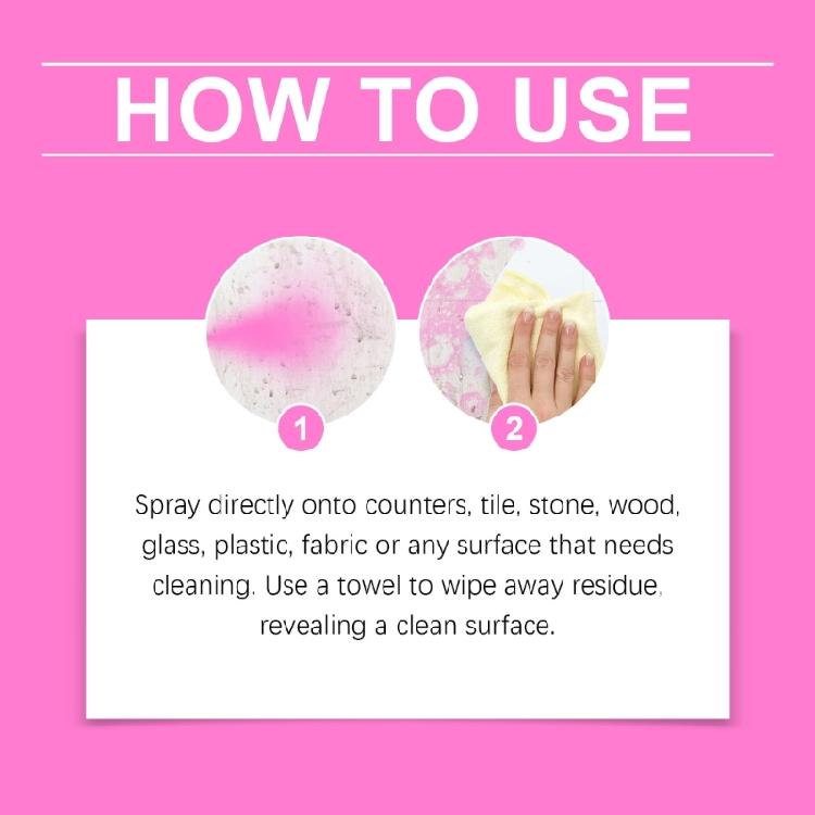 Household Multi Surfaces Cleaner Sprays 120ml for Effective Cleaning of Various Home Area Kitchen Bathroom Cleaning Tool