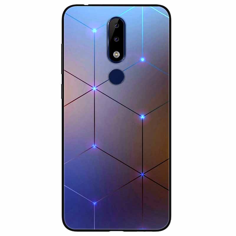 For Nokia 5.1 Plus Case Soft Silicone Cartoon Fashion TPU Phone Cases for Nokia X5 Cover 5.1Plus Cute for NokiaX5 Protective