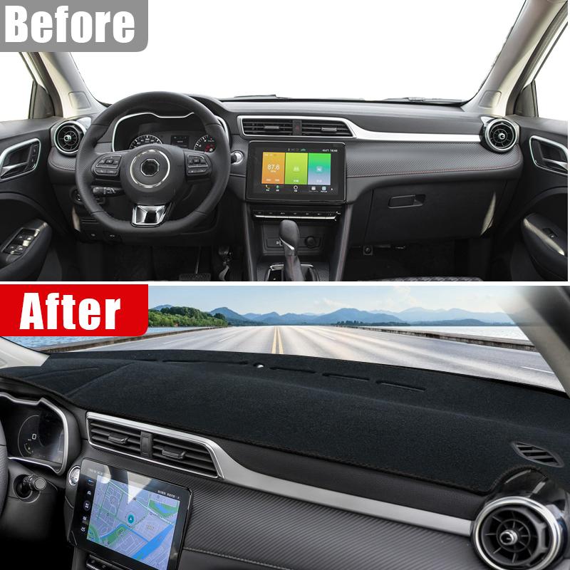 For MG ZS EZS EV 2017 2018 2019 2020 2021 2022 2023 2024 Car Dashboard Cover Dash Mat Sun Shade Non-slip Pad Accessories