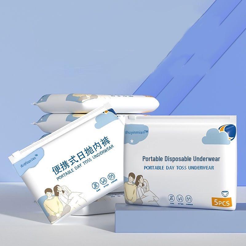 Sterilized Disposable Maternity Panties - Wash-Free, Individually Packaged, Portable Plus Size