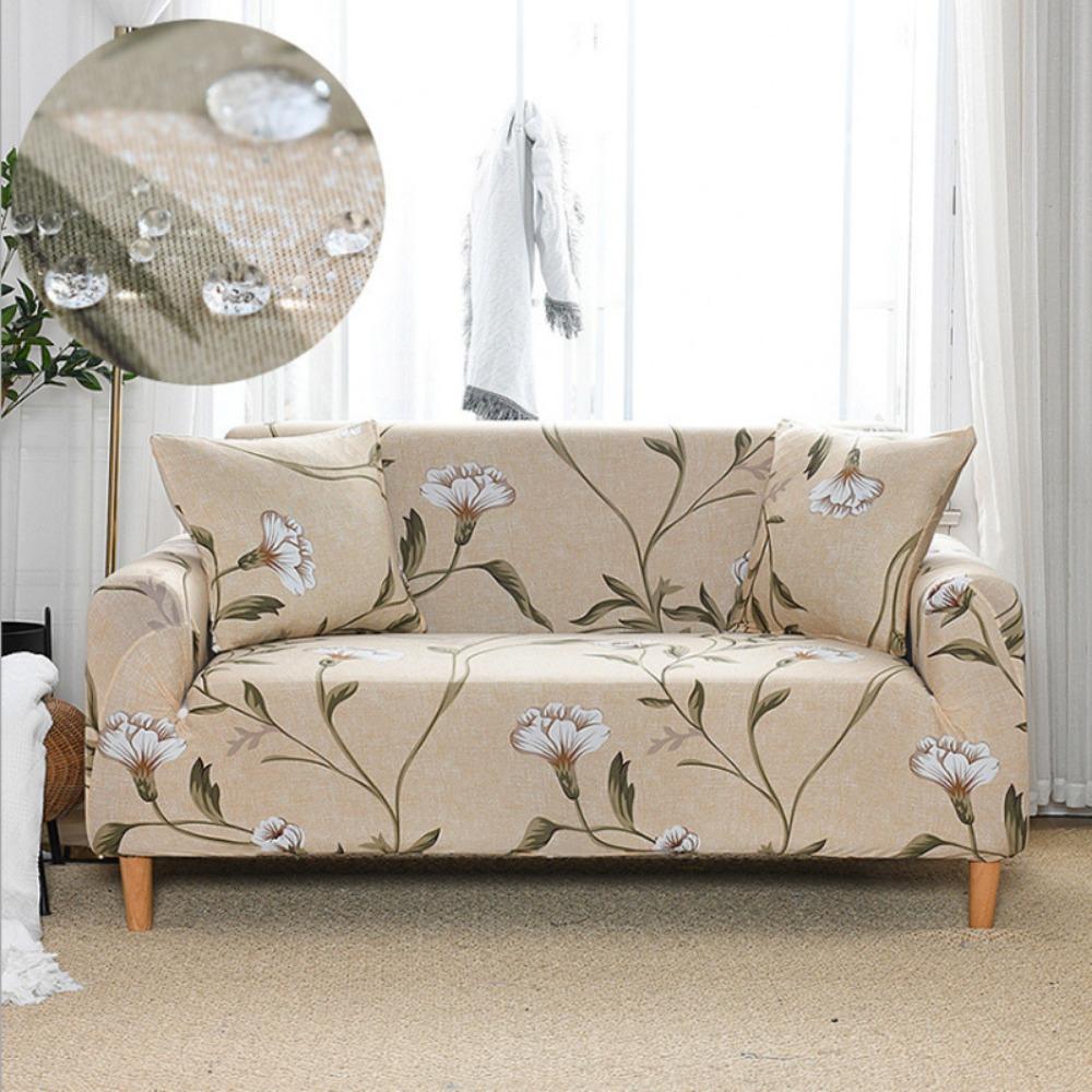 Anti-splashing Four-season Printing Elastic Sofa Cover All-inclusive Combination Sofa Cushion Cover Towel Cover Cloth