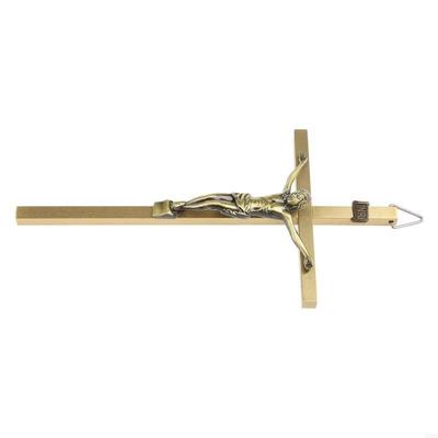 62KD Catholic for Cross Crucifix Wall for Cross Jesus Christ Church Religious Prayer Hanging Ornament Chapel Decoration